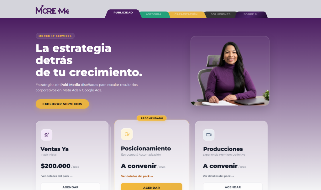 Screenshot de MoreHD MKT