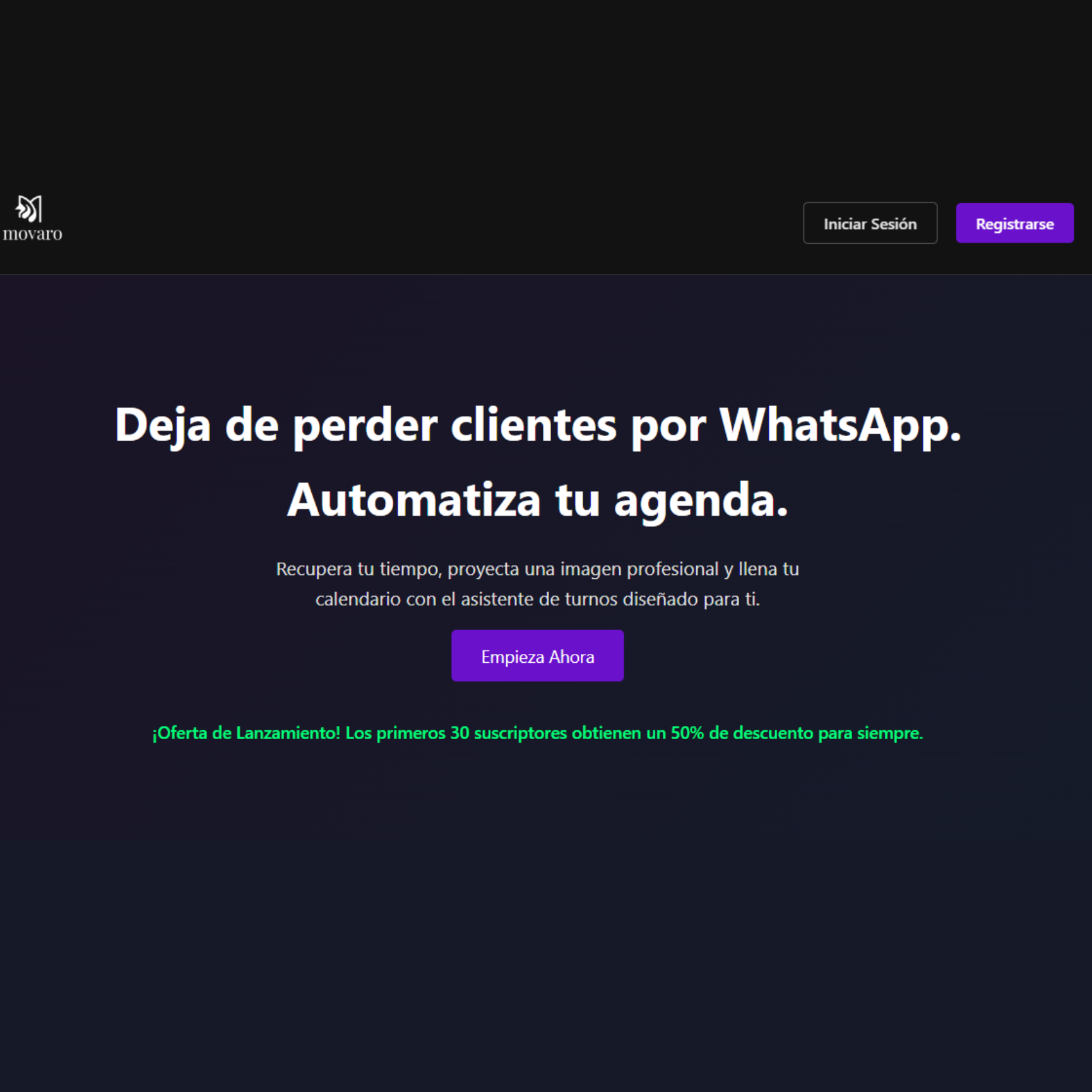 Screenshot de Movaro