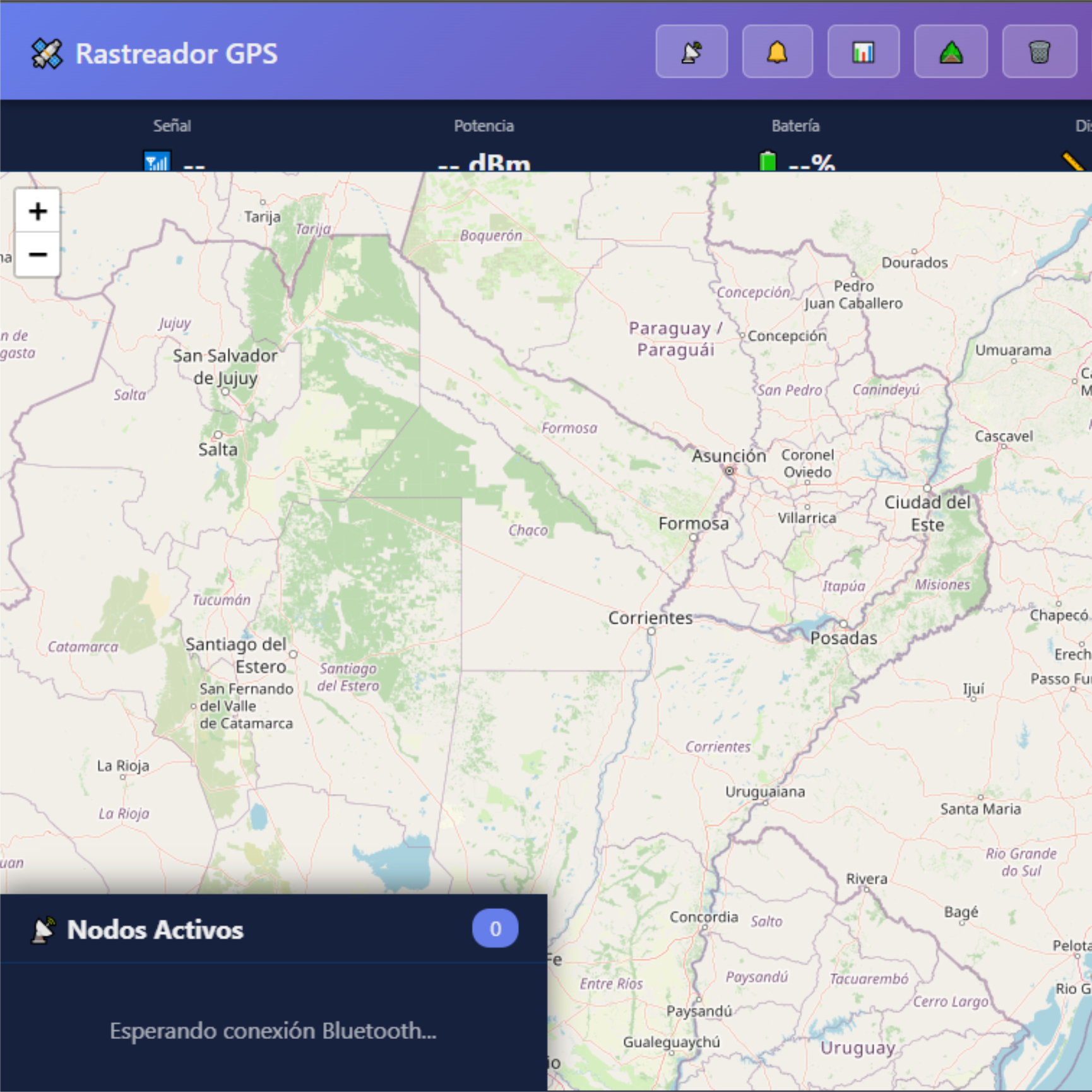 Screenshot de Rastreador GPS